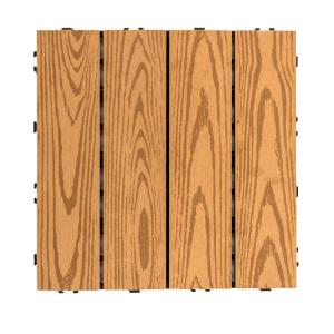 Hardwood Interlocking Composite Decking Tiles patio outdoor decking tile