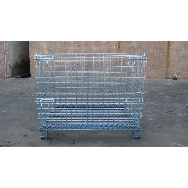 Quality Heavy Weight Loading Wire Mesh Containers Assembling & Welding for sale