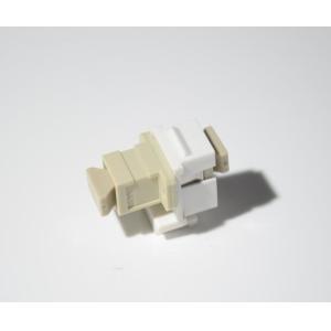 ABS Housing Fiber Optic Keystone Coupler Jacks Inserts Modules ROHS Approval