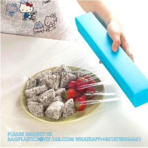 100% Compostable Kitchen Cling Wrap Biodegradable Corn PLA Food Film Roll With