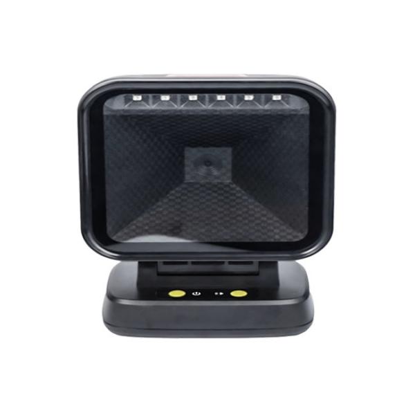Quality 1d 2d Desktop Barcode Scanner 10mil USB Interface CMOS Qr Reader With Beep And LED Indicators for sale