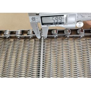 Heat Resistance Stainless Steel Spiral Wire Chain Link Balance Weave Mesh