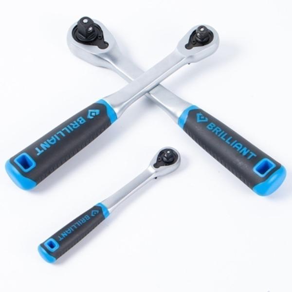 Wholesale Brilliant 1/2in 3/8in 1/4in Drive Ratchet Handle Wrench Quick Release 90 Teeth with Hanging Hole