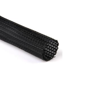 Wear Proof PET Expandable Braided Sleeving Cable High Strength Harness Usage