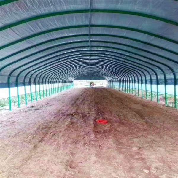 Poly Tunnel Greenhouse Poultry Farm For Sheep Chicken