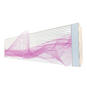 Indoor Thin Led Curtain Advertising Display Screen Transparent P10