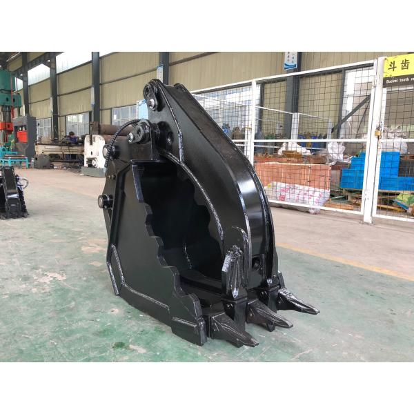 Quality Customized Pin On CAT320 Mini Excavator Thumb With Reinforcement Plate Multipurpose for sale