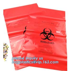 Heavy Duty Dustbin liner Plastic biohazard infectious waste, Biohazard Garbage