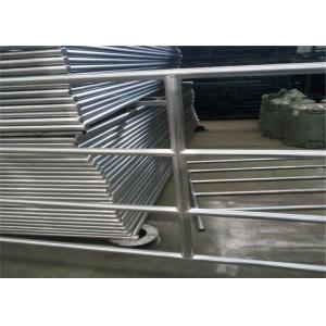Buy cheap 4 Bar Portable Corral Panels , Sliver 12 Ft Cattle Gate Water Proofing from wholesalers