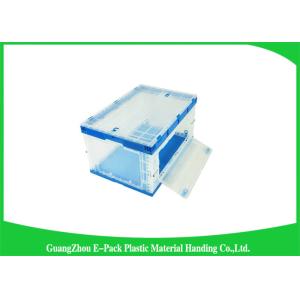 Stackable Collapsible Plastic Containers Convenience Transport 600 * 400 * 88mm
