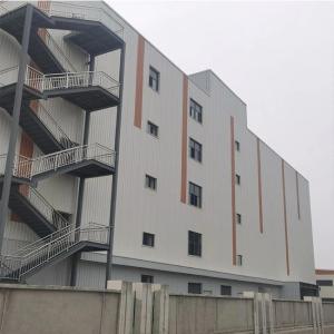 Large Span Prefab Steel Commercial Buildings , Space Frame Steel Structure