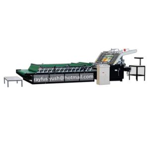 Semi Automatic Flute Laminator Machine / Sheet To Sheet Laminating Machine