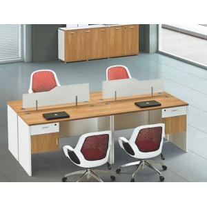 Wholesale modern 4 seats office workstation table furniture in warehouse in Foshan from china suppliers