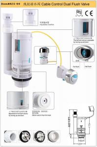 Wholesale TOILET PUSH BUTTON DUAL FLUSH CISTERN SYPHON VALVE NEW ROUND BUTTON #31-04 from china suppliers