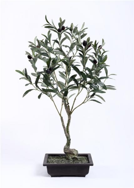 Quality Faux Ornamental Olive Tree Maintenance Free 80cm Perfect Fit Waterproof for sale