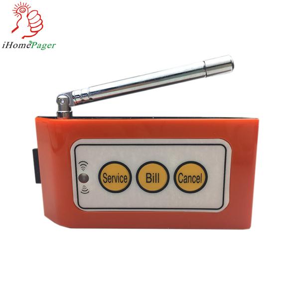 Super signal transmitting distance multi-keys call button with two colors