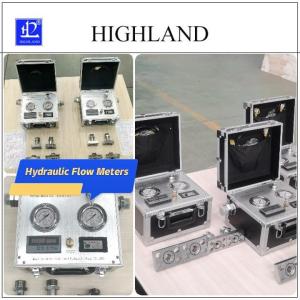 Temperature Testing Data Display Hydraulic Tester Removable 500L/min