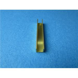 Water Resistant Brass U Profile , C3800 U Shaped Channel Metal