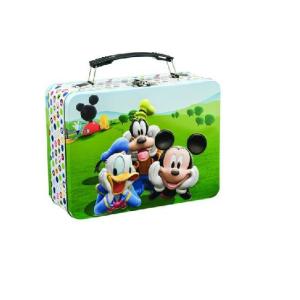 Disney Jr. Mickey Mouse Lunch Tin Tote for Puzzle