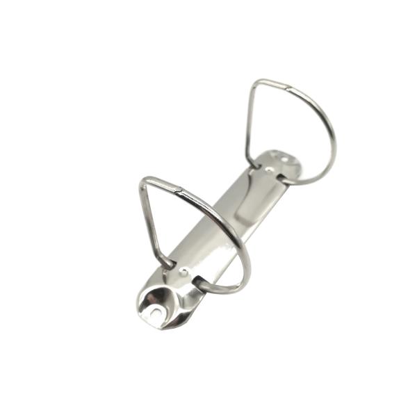 Electroplating 2 Ring Binder Mechanism Large Capacity Binder Hardware Rust