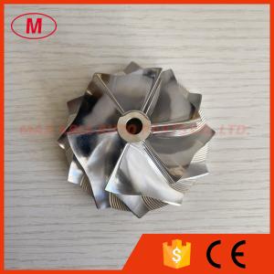 Wholesale TD05H 54.06/71.40mm 6+6 blades Performance GT30 profile, high Blade turbo milling/aluminum 2618/billet compressor wheel from china suppliers