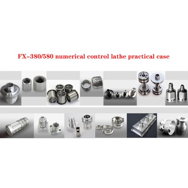 CNC Lathe Machine For Heavy Cutting With Servo Programmable Tailseat And