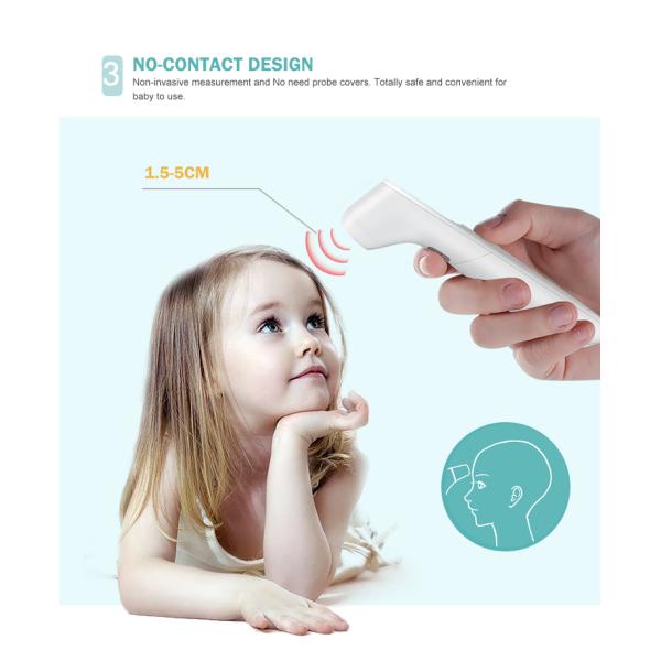 Lcd Ir Digital Medical Infrared Forehead Thermometer Body Gun Infrared Thermometer