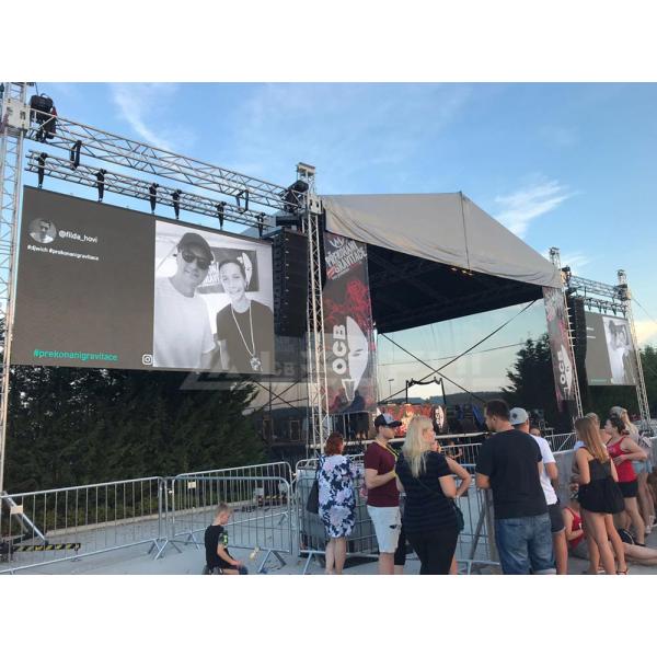 SMD2020 Video Billboard Advertising / P2.976 Led Screen For Advertising