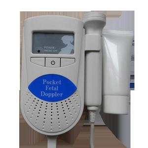 DC 3.0 V Continuous wave Pocket Fetal Doppler Without Display For Home Use