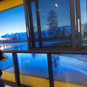 Durable Aluminium Sliding Window Double Glazed Heat Insulation Waterpfoof