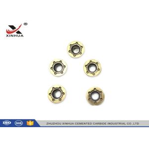 CNC Machine Round Carbide Inserts R6 R5 Milling Insert For 60HRC Hard Material