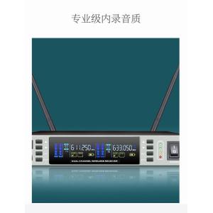 Handheld Wireless Dynamic UHF Microphone System for Roadshow Helper