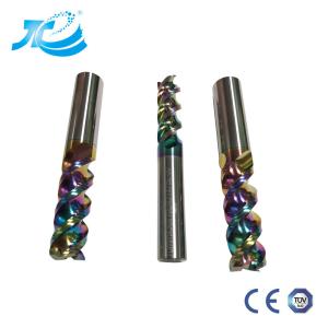 DLC End Mill For Aircraft Aluminum High Speed High Finishing Cnc Tool Milling