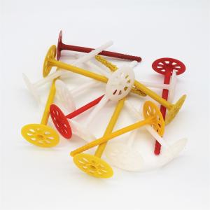 Professional Plastic PP Wall Plug Rigid Insulation Fasteners Galvanized Custom