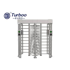 RFID Reader Full Height Turnstile SUS304 240V Security Turnstile Gate