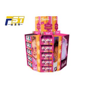 Multi Sides 3 Layers Recyclable Colored Printing Cardboard Pallet Display For