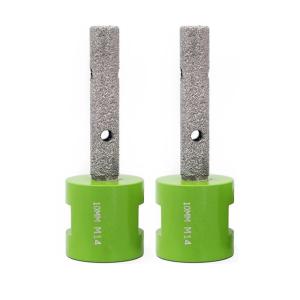 10mm Existing Hole Diamond Finger Tile Router Bit Vacuum Brazed