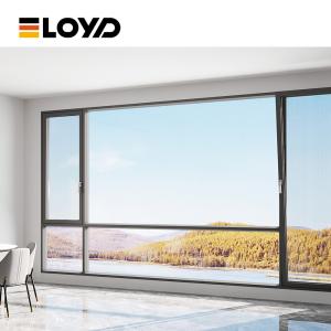 Triple-Glazed Aluminum Casement Window for Maximum Insulation