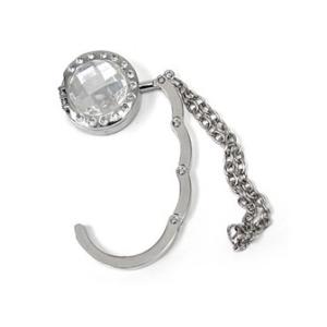 portable bag hanger with keychain