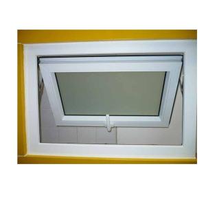 Double Glazing UPVC PVC Awning Window Impact Glass Windows Customized