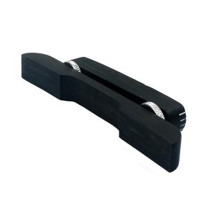 A Style Adjustable Mandolin Bridge Ebony Mandolin Bridge Polished