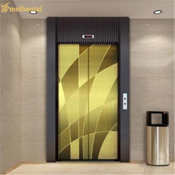 Elevator stainless steel sheet product