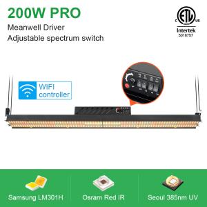 200W 3000K Lm301h Lm301b Samsung LED Grow Light Bar