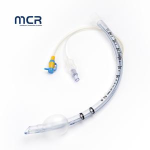 China Medical Disposable PVC Suction Endotracheal Tube With PU Cuff on sale