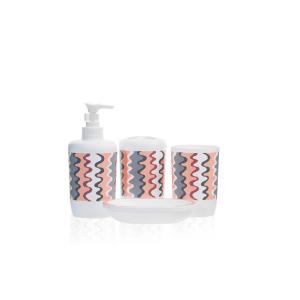 Buy cheap modern Printed Plastic Bathroom Set from wholesalers
