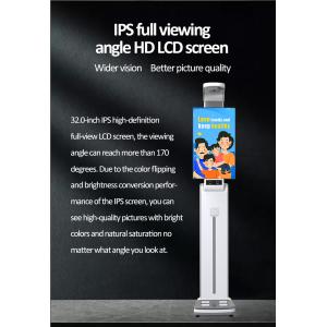 Bmi Body Weight And Height Scale HD 32.0 Inch With Lcd Advertising Screen