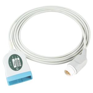 China P-hilips 8pin ECG Trunk Adapter Cable ECG Cable M1600A 989803104011 ECG Extension cables on sale