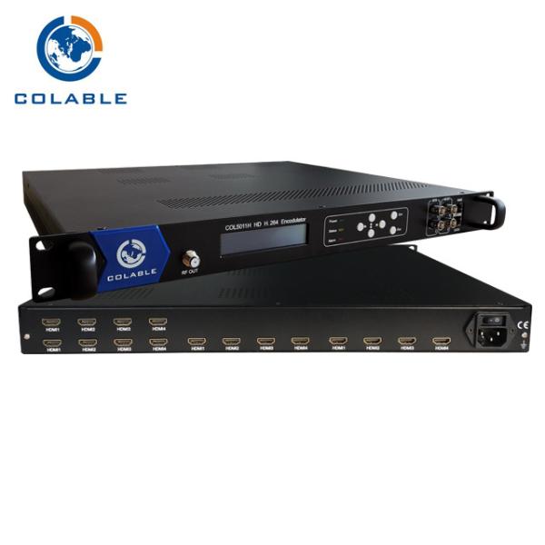 Quality 12 Channel HD Video Modulator HDMI To ISDB - T Encoder Modulator COL5011H for sale