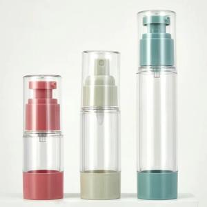 Universal Style 50ml Airless Bottle With Various Pumps For Skincare