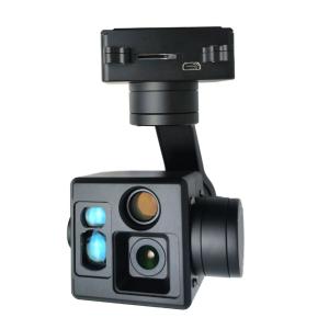 Two fixed focal length EO +1100m LRF Small Gimbal Camera